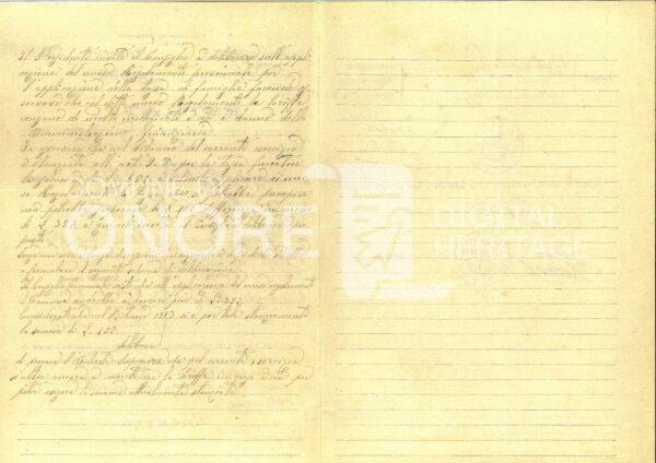 Tasse 1913 Estratto Consiglio Comunale Giugno Tassa Famiglia 2di3